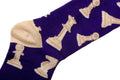 Purple Chess Socks