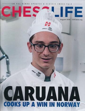 CLEARANCE - Chess Life Magazine - August 2018 Issue