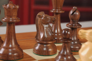 The Reproduction of the 1939 Olimpico Series Chess Pieces - 3.75