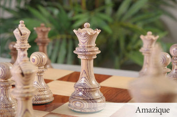 The Exotique Collection - The Livorno Series Luxury Chess Pieces - 4.4