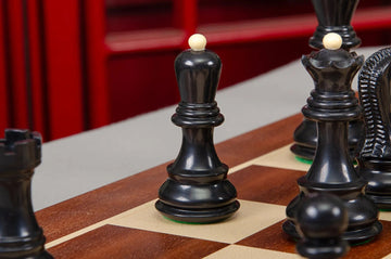 The Zagreb Series Plastic Chess Pieces - 3.75