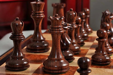 The Challenger Series Luxury Chess Pieces - 4.4