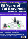 E-DVD 50 Years of Tal-Botvinnik - 4 DVD's - Chess Lecture - Volume 24