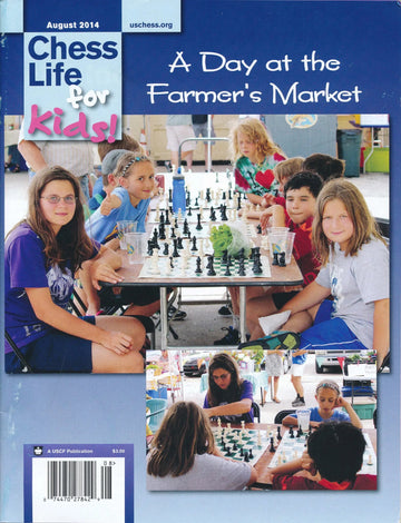CLEARANCE - Chess Life For Kids Magazine - August 2014 Issue