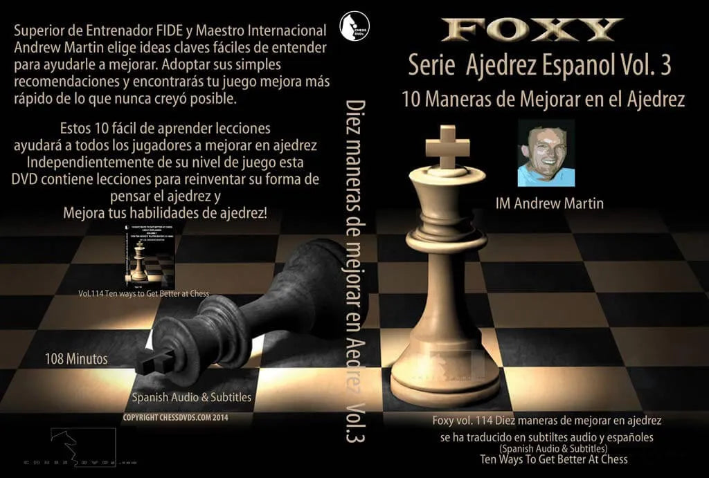 Chess DVDs in Spanish – US Chess Sales