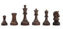 DGT Projects - Indian Rosewood Dubrovnik Chess pieces