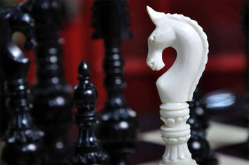 The Vizagapatam Luxury Bone Chess Pieces - 6.1