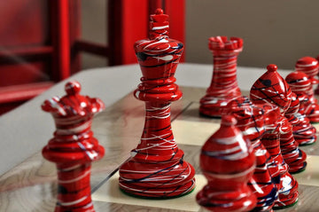 The Americana Series Chess Pieces - 4.0
