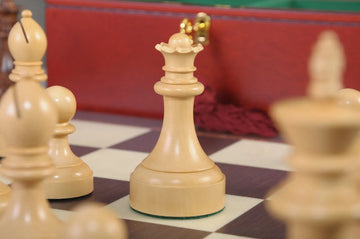 The Mechanics Institute Chess Set, Box, & Board Combination