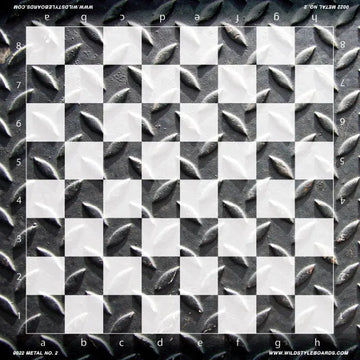 Metal No. 2 - Full Color Vinyl Chess Board