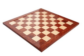 Vavona Burl & Maple Signature Traditional Chess Board - Gloss Finish