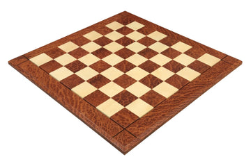 VAVONA Burl & Maple Reproduction of the Drueke Chess Board - 2.5