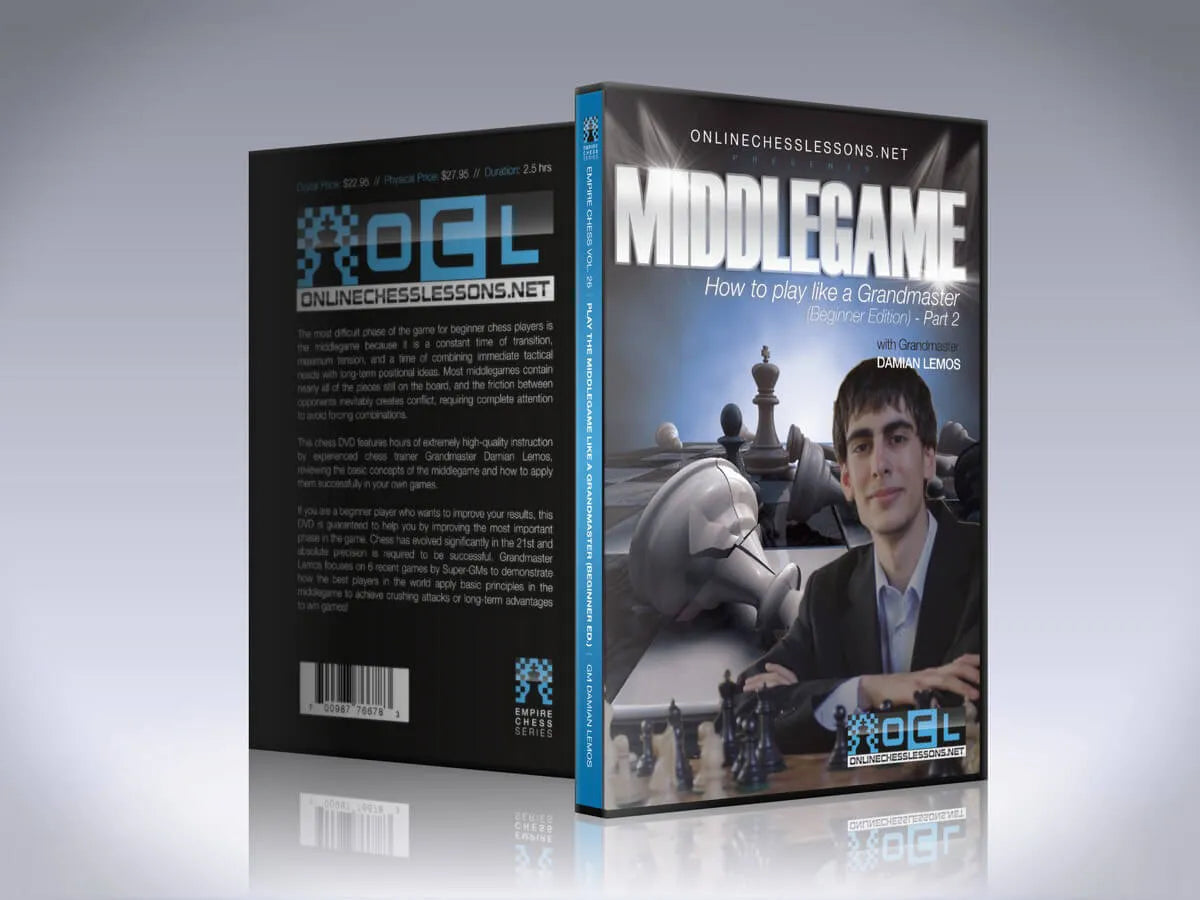 Chess Middlegame DVDs from the Official US Chess Federation Store