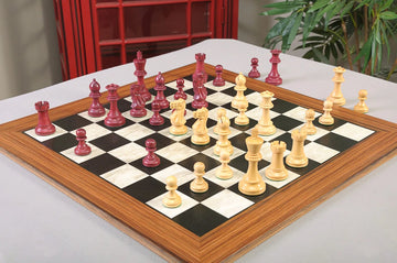 The Grandmaster Series Gilded Chess Pieces - 4.0