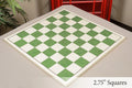 Bird's Eye Maple and Greenwood Standard Traditional Chess Board