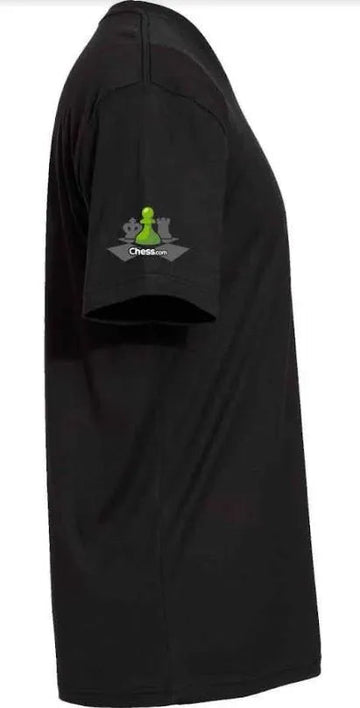 Chess.Com CAP+SIG Chess T-Shirt - BLACK