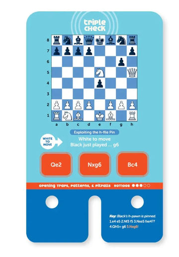 Triple Check Opening Traps, Patterns, & Pitfalls Deck (Cards Only)