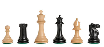 The British Chess Company - Staunton Popular Series Chess Pieces - 4.0" King
