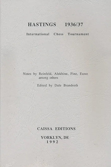 CLEARANCE - Hastings 1936