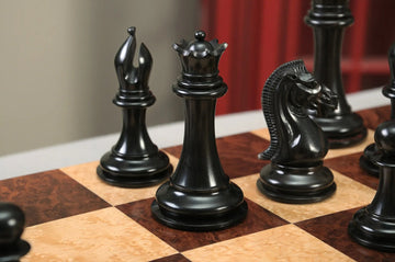 The Forever Camaratta Collection -  The Selene Collector Series Chess Pieces - 4.4