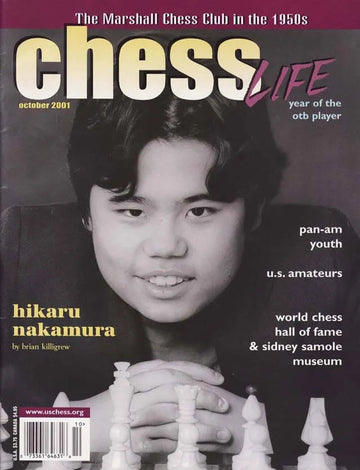 CLEARANCE - Chess Life Magazine - October 2001 Issue