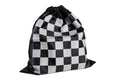 Regulation Tournament Chess Pieces and Cinch Chess Board Bag Combo - SINGLE WEIGHTED