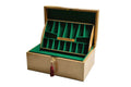 The House of Staunton *NEW* Fitted Coffer Chess Box - Bird's Eye Maple