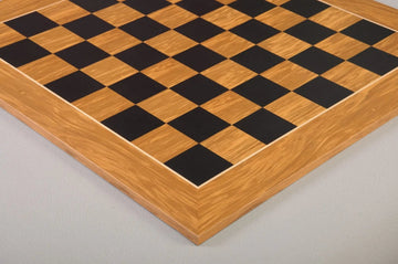 CLEARANCE - Olivewood and Blackwood Classic Traditional Chess Board - 2.5" Squares