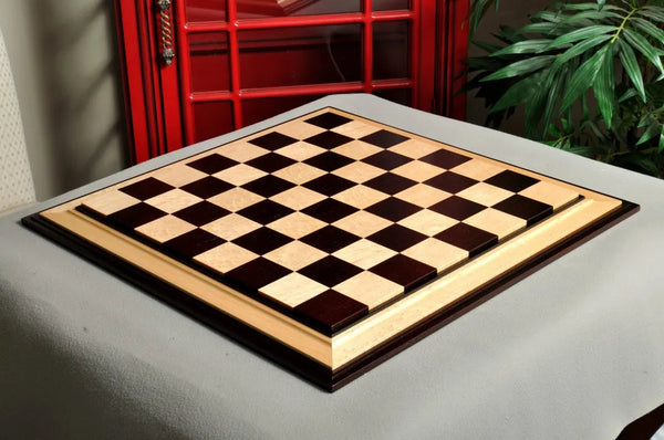 Signature Contemporary III Luxury board AFRICAN PALISANDER BIRDS EYE MAPLE 2.5" Squares