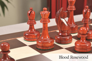 CLEARANCE - The Tahl II Series Chess Pieces - 3.875