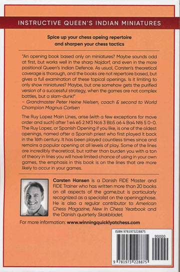 Miniatures in the Ruy Lopez: Main Lines