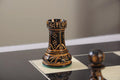 The Burnt Dubrovnik Series Chess Pieces - 3.75