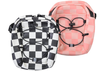 Checkered Chessboard Crossbody Bag
