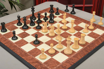 The Library Collection - The Anderssen Dropjaw Series Luxury Chess Pieces - 3'' King