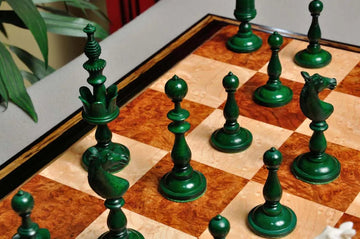 The Selenus Luxury Bone Chess Pieces - 4.0