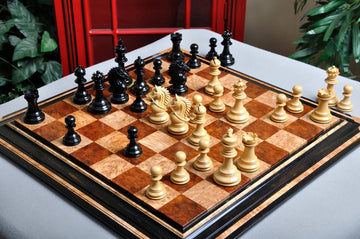 The Chesterfield Series Luxury Chess Pieces - 4.4