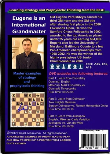E-DVD Learning Strategy and Prophylactic Thinking from the Best! - Chess Lecture - Volume 174