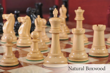 The Broadbent Series Luxury Chess Set, Box, & Board Combination