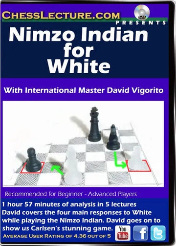 E-DVD Nimzo Indian for White - Chess Lecture - Volume 154
