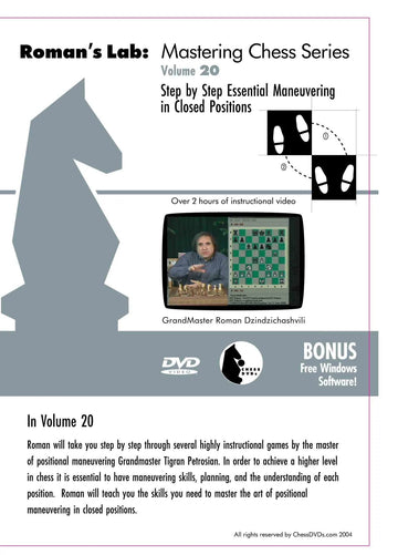 E-DVD ROMAN'S LAB - VOLUME 20 - Step By Step Essential Maneuvering In Closed Positions