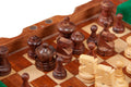 ULTIMATE WOODEN Magnetic Travel Chess Set - 7.5