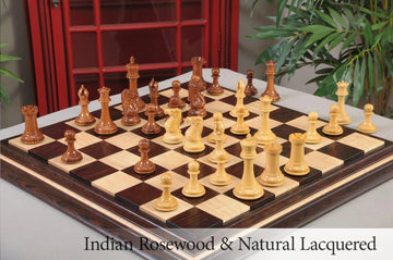 The Camaratta Collection - The 1849 Collector Series Luxury Chess Pieces - 4.4