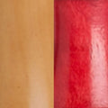 Red Gilded and Natural Boxwood