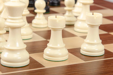 The Polish Series Plastic Chess Pieces - 3.75