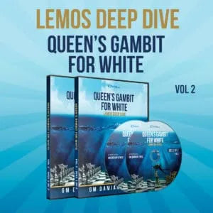 CLEARANCE - Lemos Deep Dive - #22 - Queen's Gambit For White - Vol 2 - GM Damian Lemos