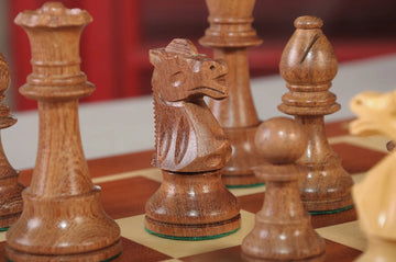 The Club Series Chess Set, Box, & Board Combination