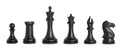 The Collector Series Plastic Chess Pieces - 3.75