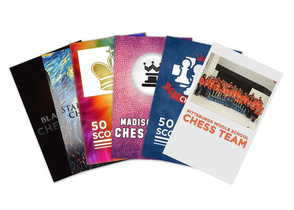 Custom Printed Full Chess Scorebook