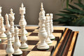 The Oxford Luxury Bone Chess Pieces - 5.25