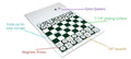 Checkbook Magnetic Travel Chess Set - 8.5